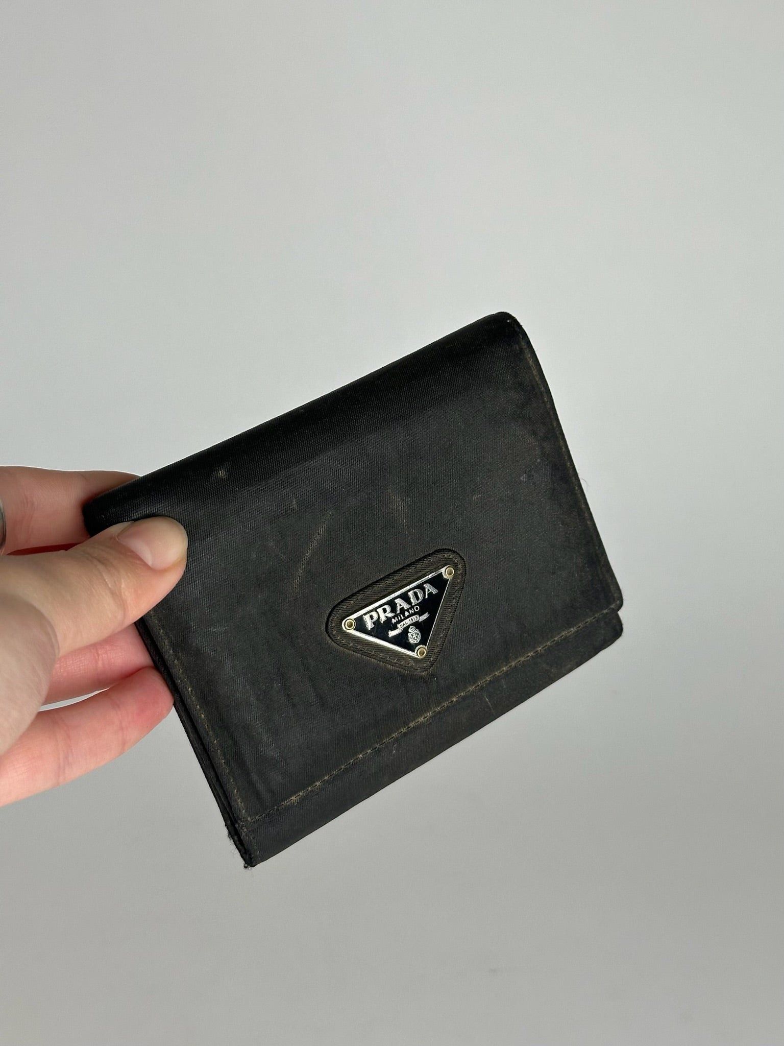 Prada Vintage Tessuto Wallet black Size ONE SIZE - 7 Thumbnail