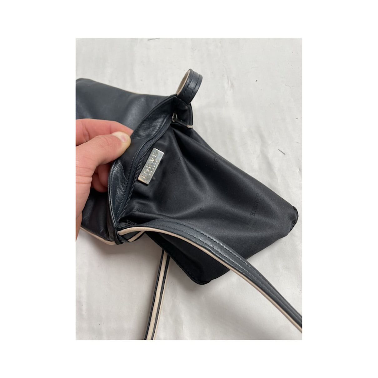 Loewe Puzzle Fold Black Leather Handbag Size ONE SIZE - 5 Thumbnail