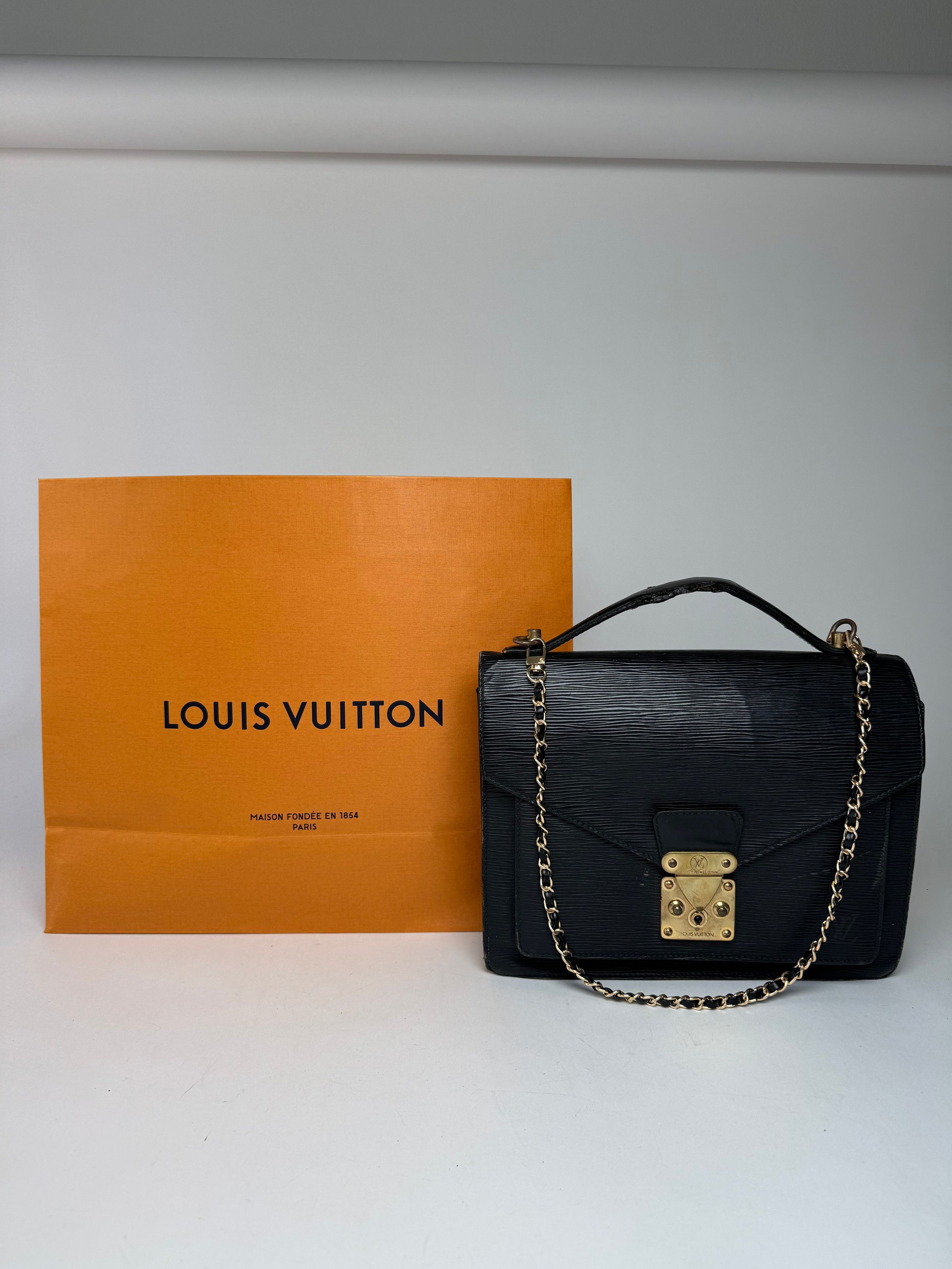 Louis Vuitton Vintage 2Way EPI Leather bag black Size ONE SIZE - 12 Thumbnail