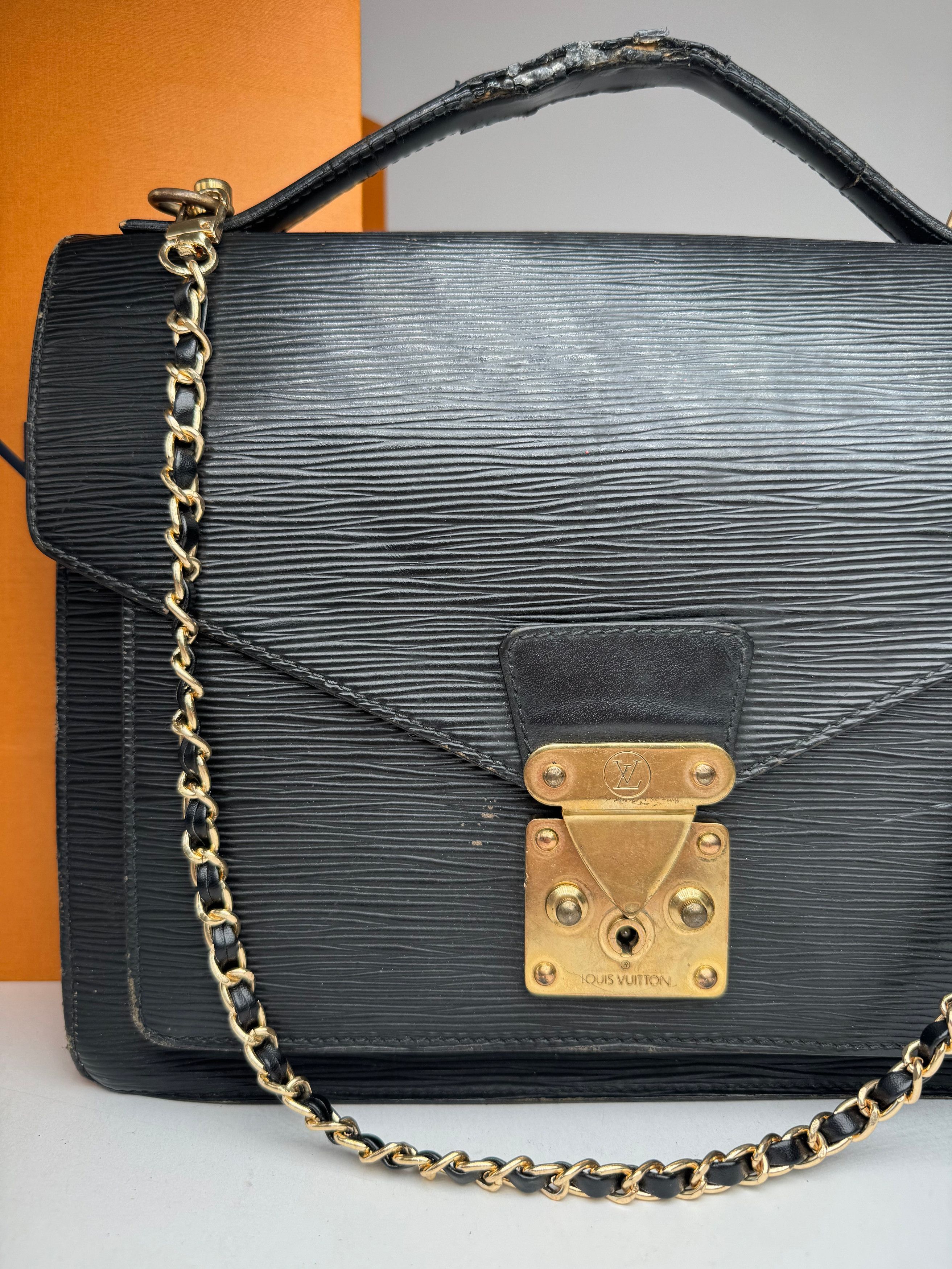 Louis Vuitton Vintage 2Way EPI Leather bag black Size ONE SIZE - 2 Thumbnail
