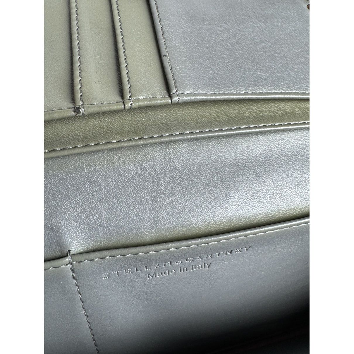 Stella McCartney Grey Leather Wallet Size ONE SIZE - 5 Thumbnail