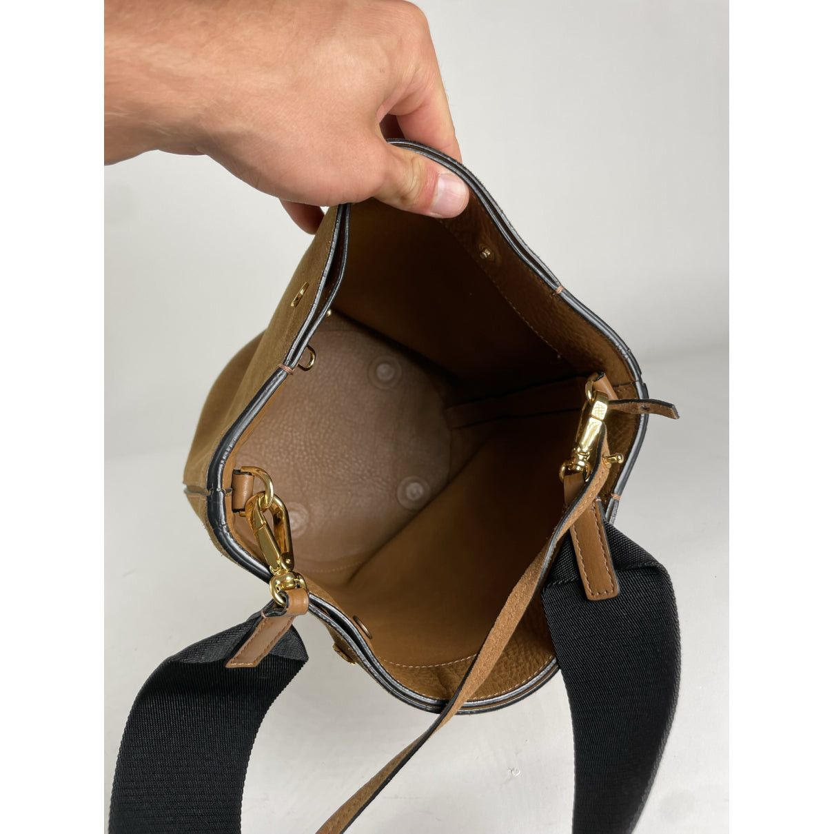 Marni Brown Leather Handbag Size ONE SIZE - 2 Thumbnail