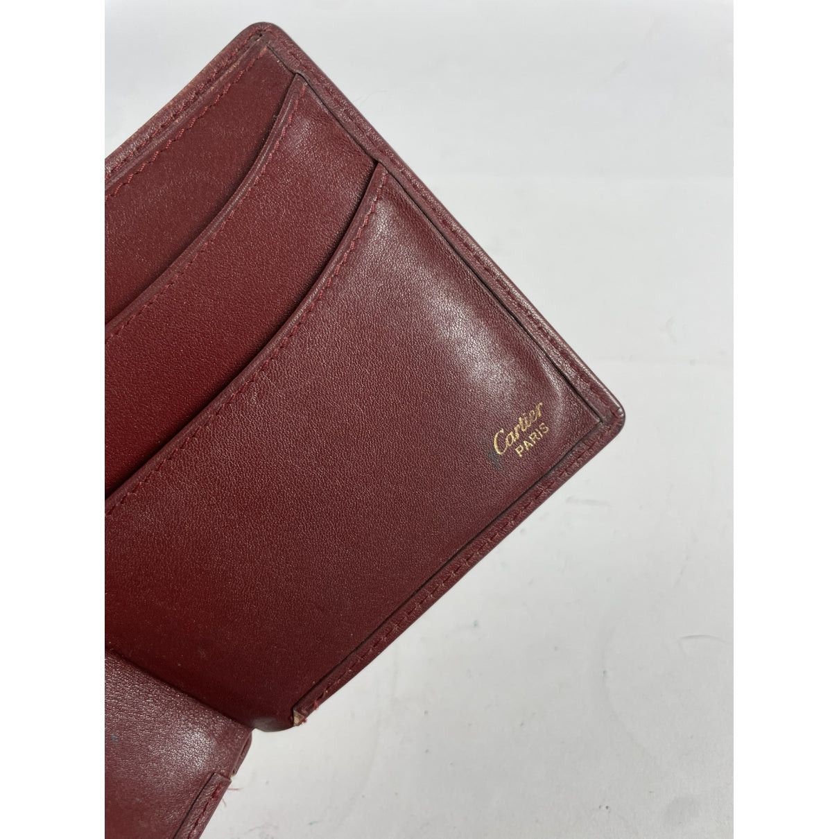 Cartier Burgundy Patent Leather Purse Size ONE SIZE - 5 Thumbnail