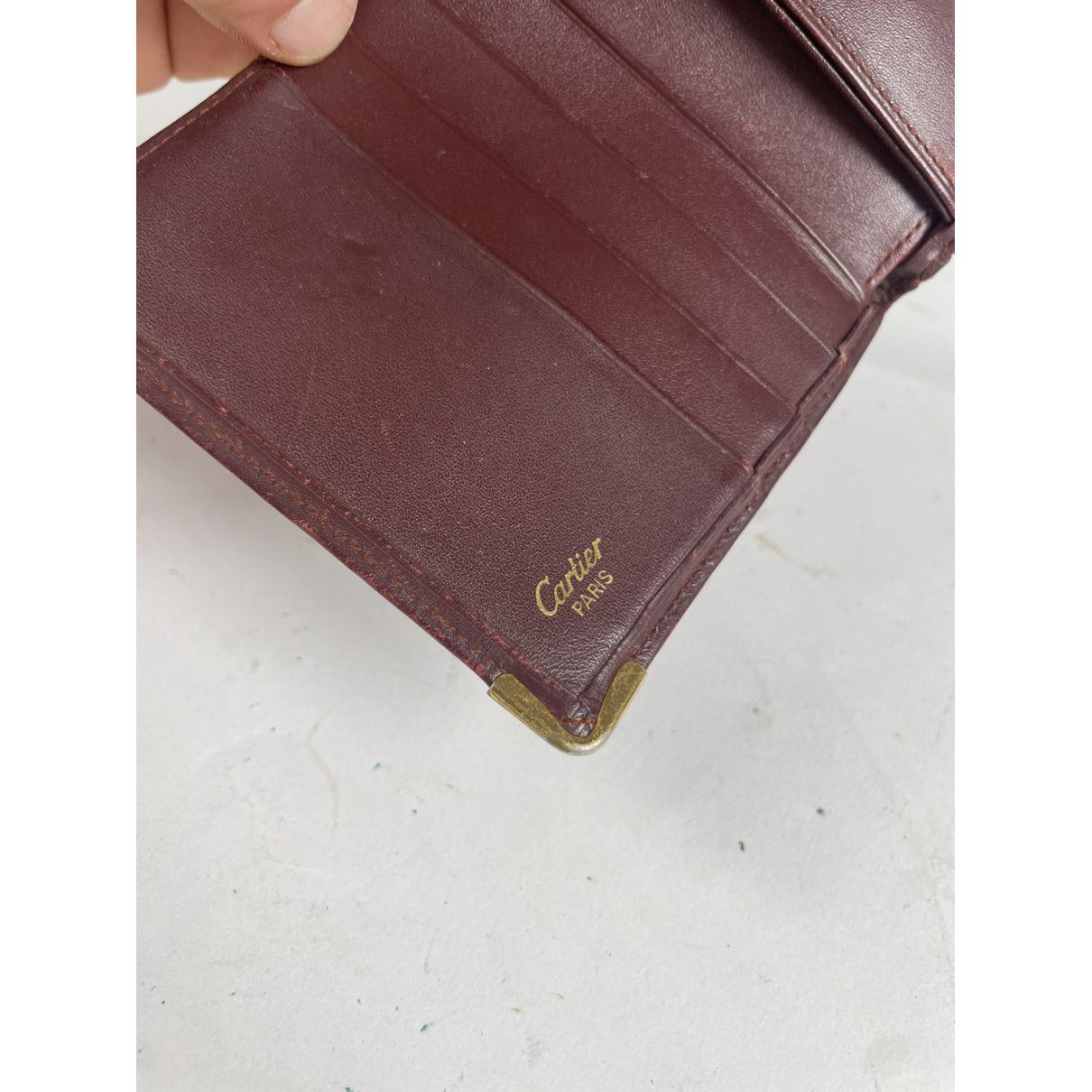 Cartier Burgundy Patent Leather Purse Size ONE SIZE - 5 Thumbnail