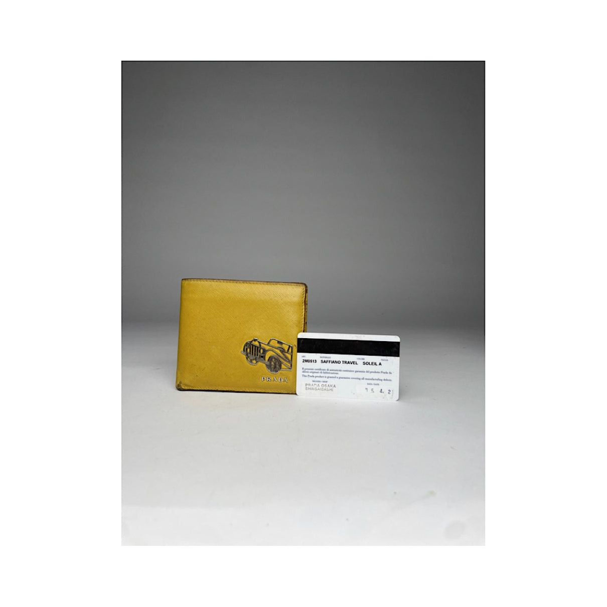 Prada Yellow Leather Small Bag Size ONE SIZE - 2 Thumbnail