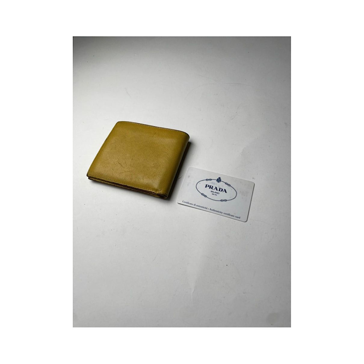 Prada Yellow Leather Small Bag Size ONE SIZE - 3 Thumbnail