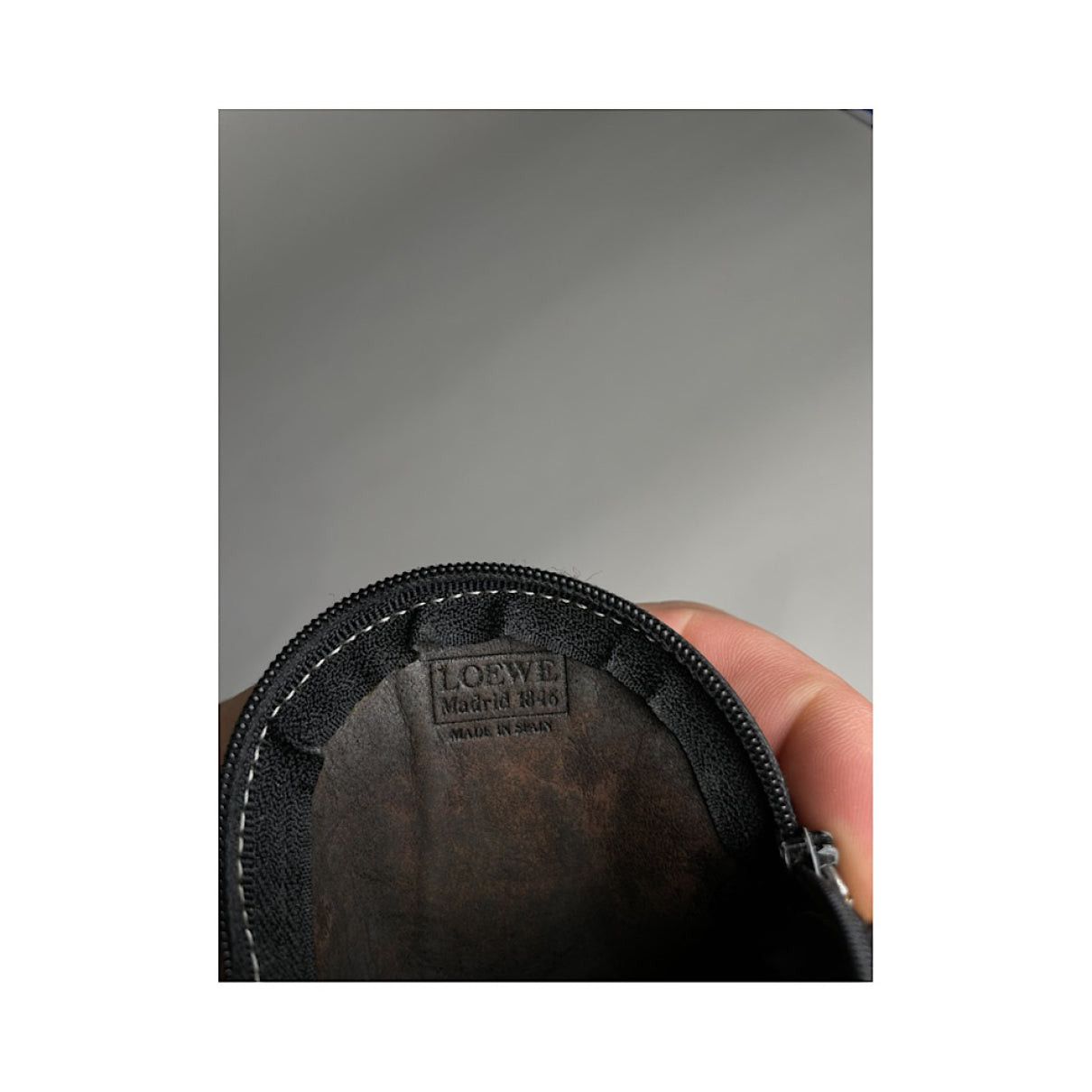 Loewe Black Leather Purse Size ONE SIZE - 5 Thumbnail