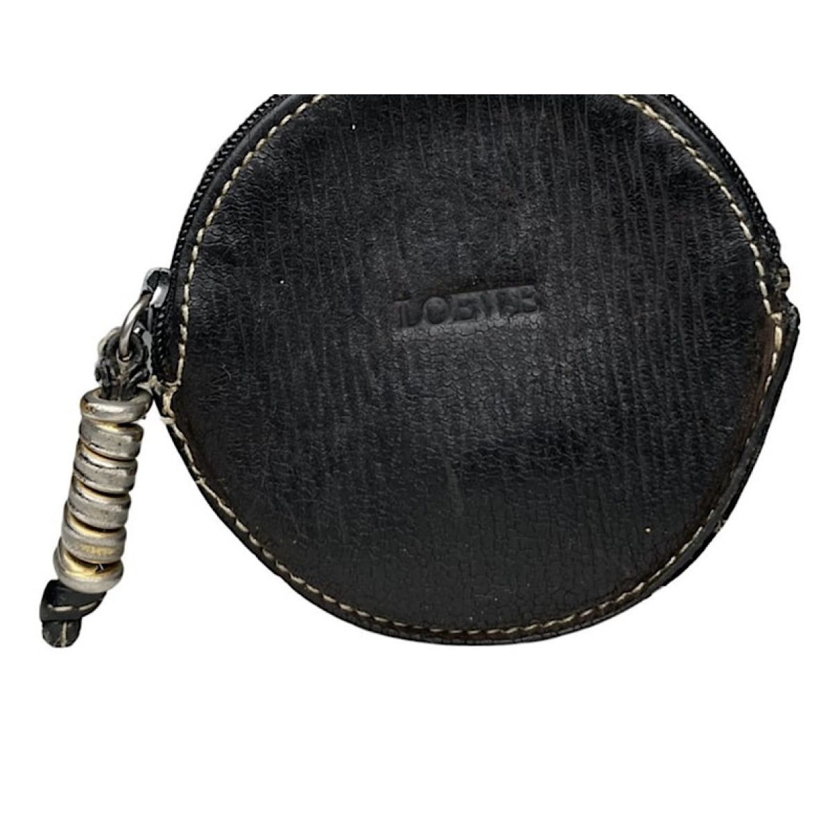 Loewe Black Leather Purse Size ONE SIZE - 2 Thumbnail