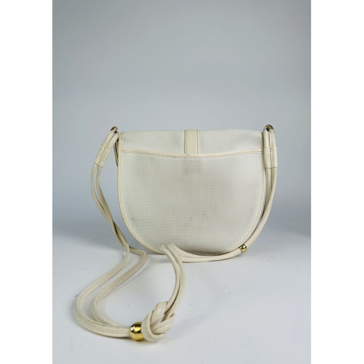 Yves Saint Laurent White Leather Handbag Size ONE SIZE - 5 Thumbnail