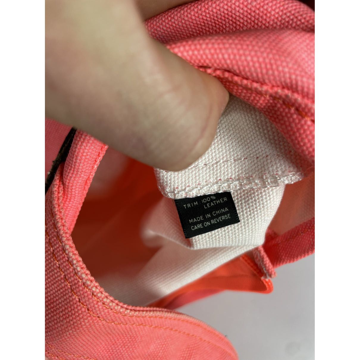Marc by Marc Jacobs Pink Cotton Handbag Size ONE SIZE - 2 Thumbnail