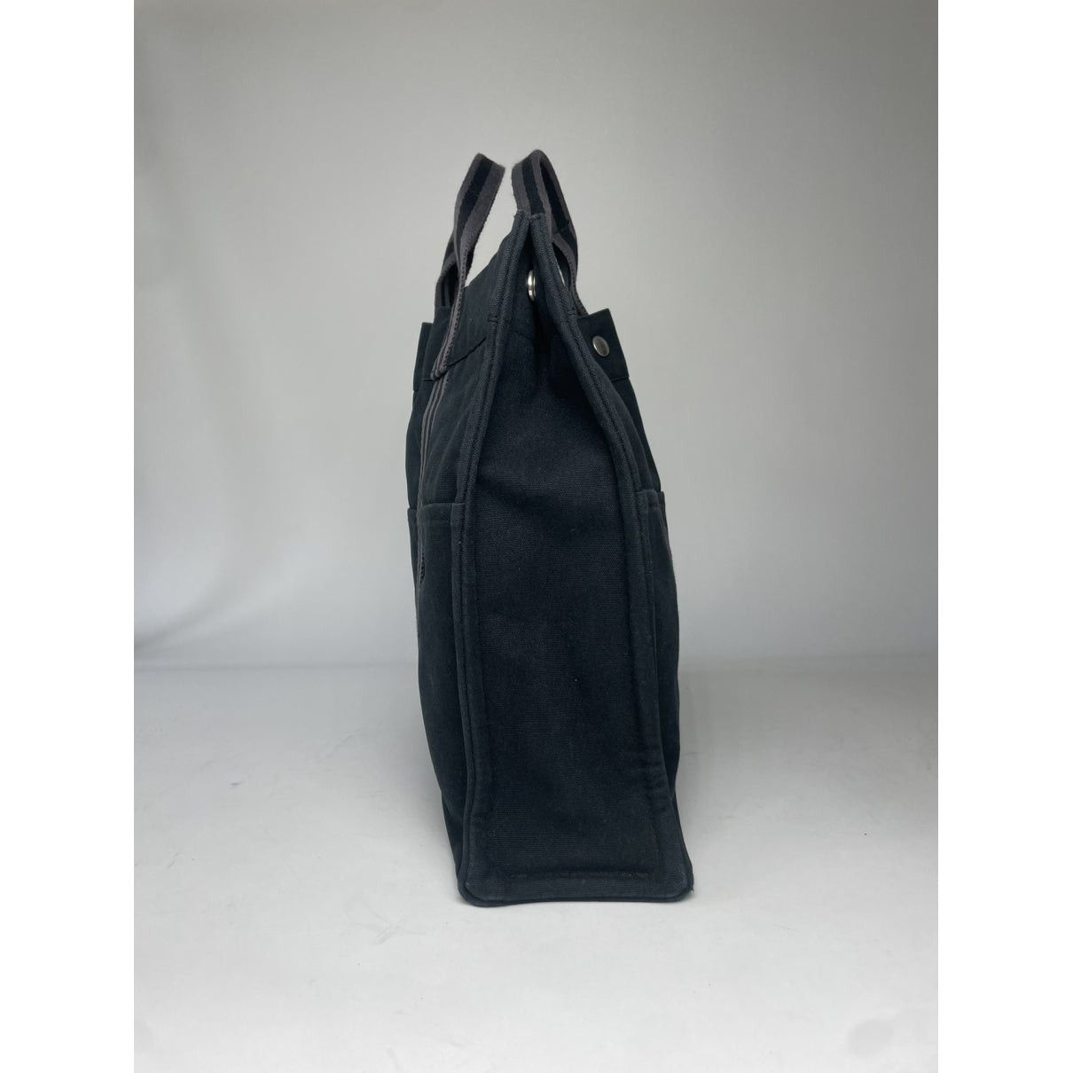 Other Hermès Black Cotton Handbag Size ONE SIZE - 5 Thumbnail