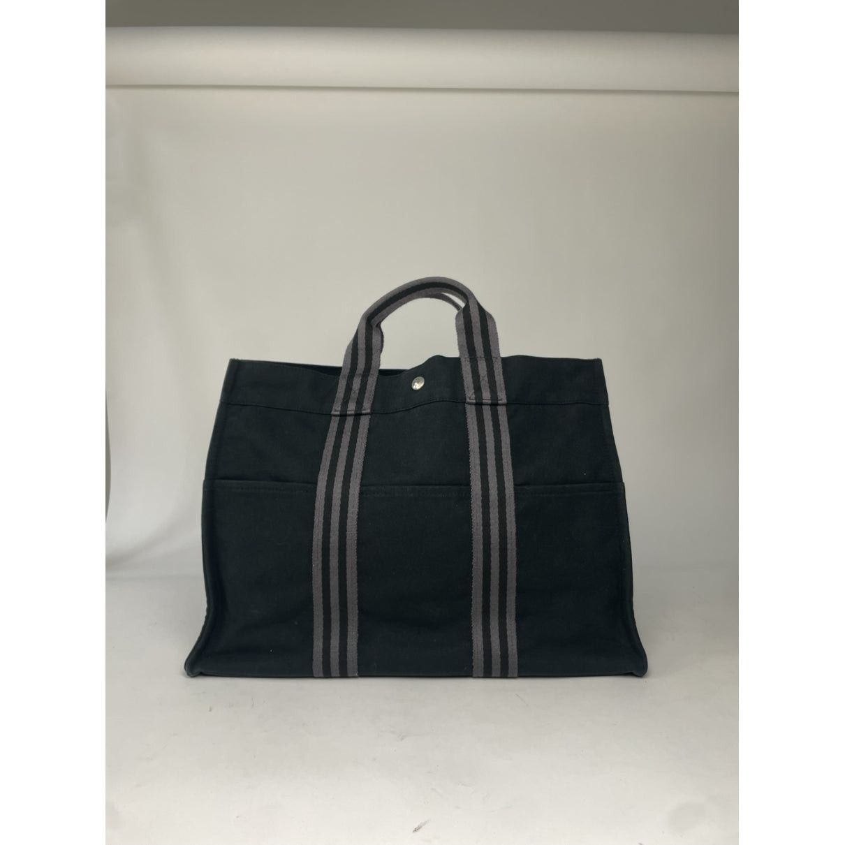 Other Hermès Black Cotton Handbag Size ONE SIZE - 3 Thumbnail