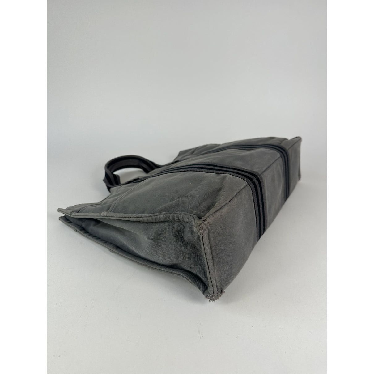 Other Hermès Silver Cotton Handbag Size ONE SIZE - 5 Thumbnail