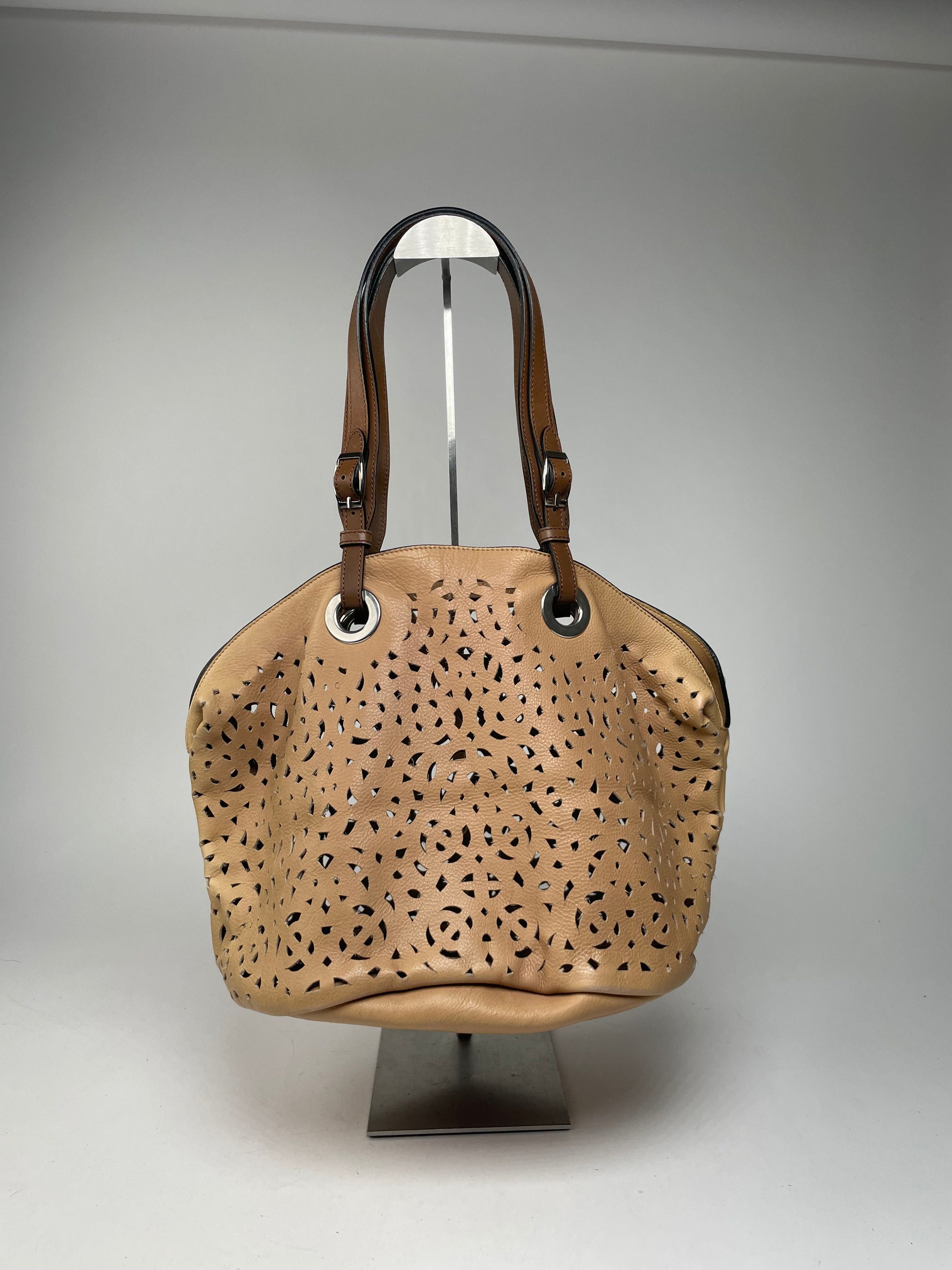 Marni Vintage Leather Shopper Brown Size ONE SIZE - 10 Thumbnail