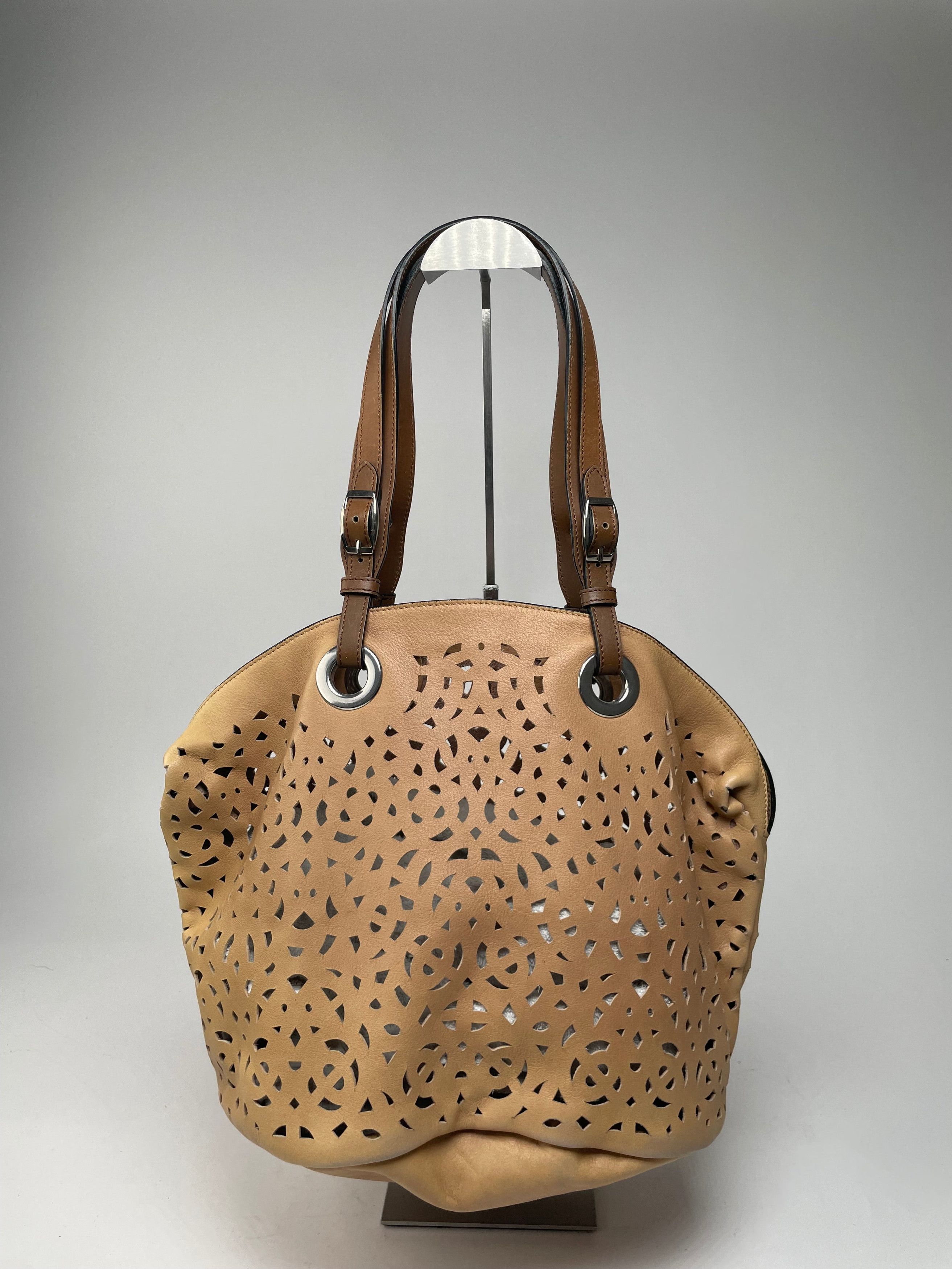 Marni Vintage Leather Shopper Brown Size ONE SIZE - 2 Thumbnail