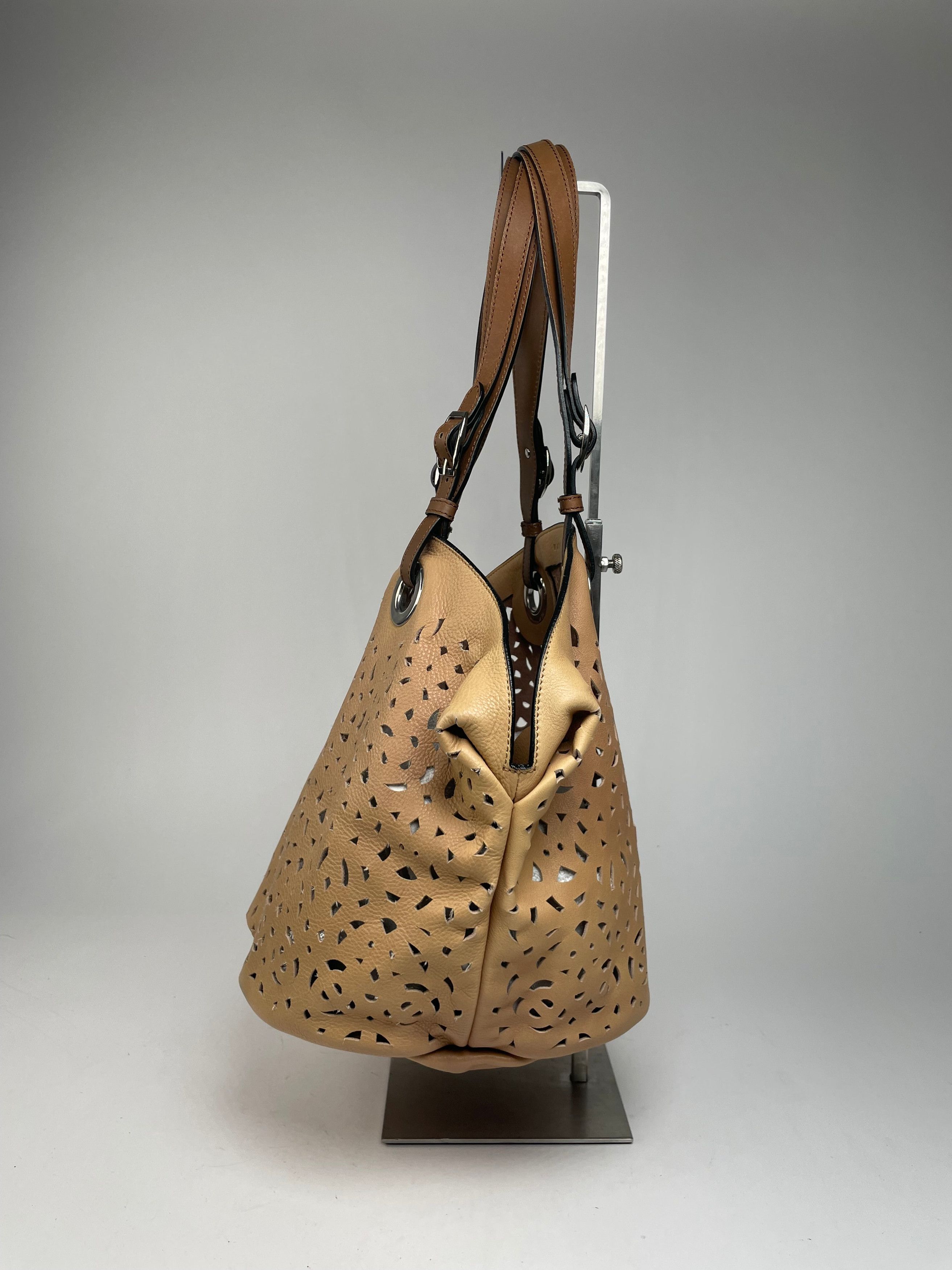 Marni Vintage Leather Shopper Brown Size ONE SIZE - 9 Thumbnail