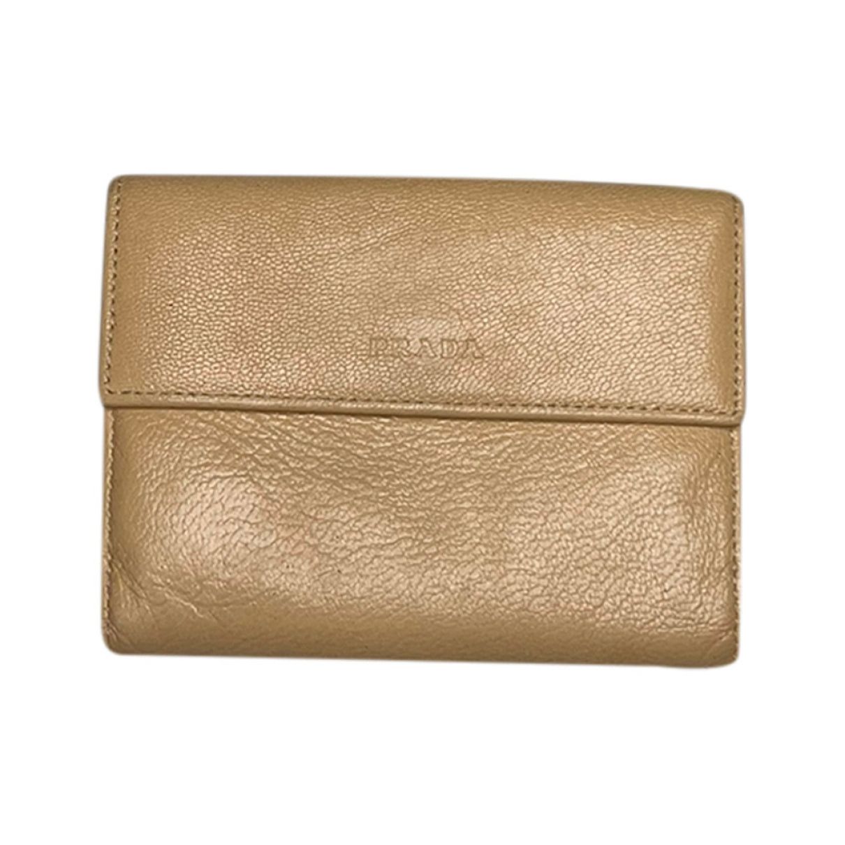 Prada Beige Leather Small Bag Size ONE SIZE - 2 Thumbnail