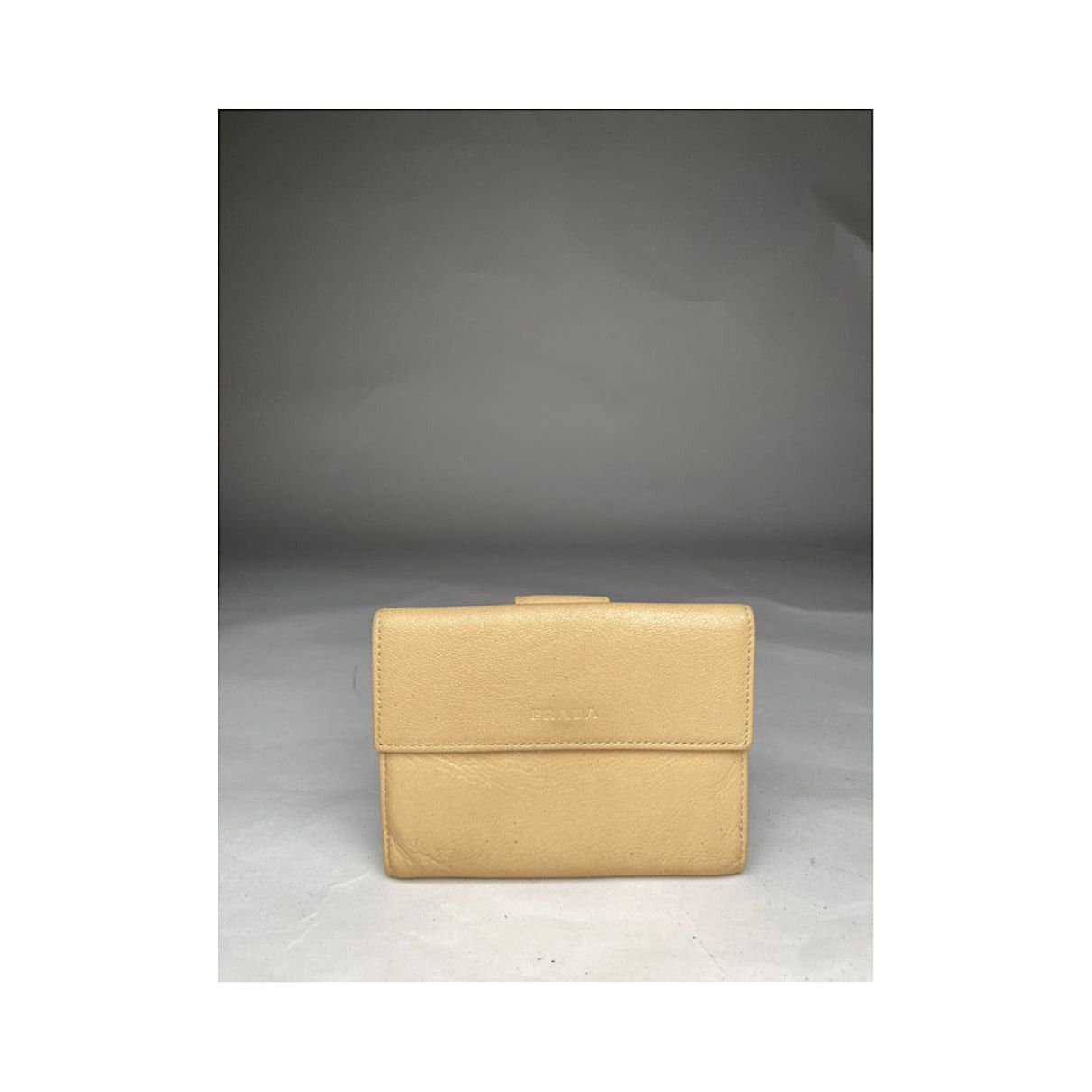 Prada Beige Leather Small Bag Size ONE SIZE - 4 Thumbnail