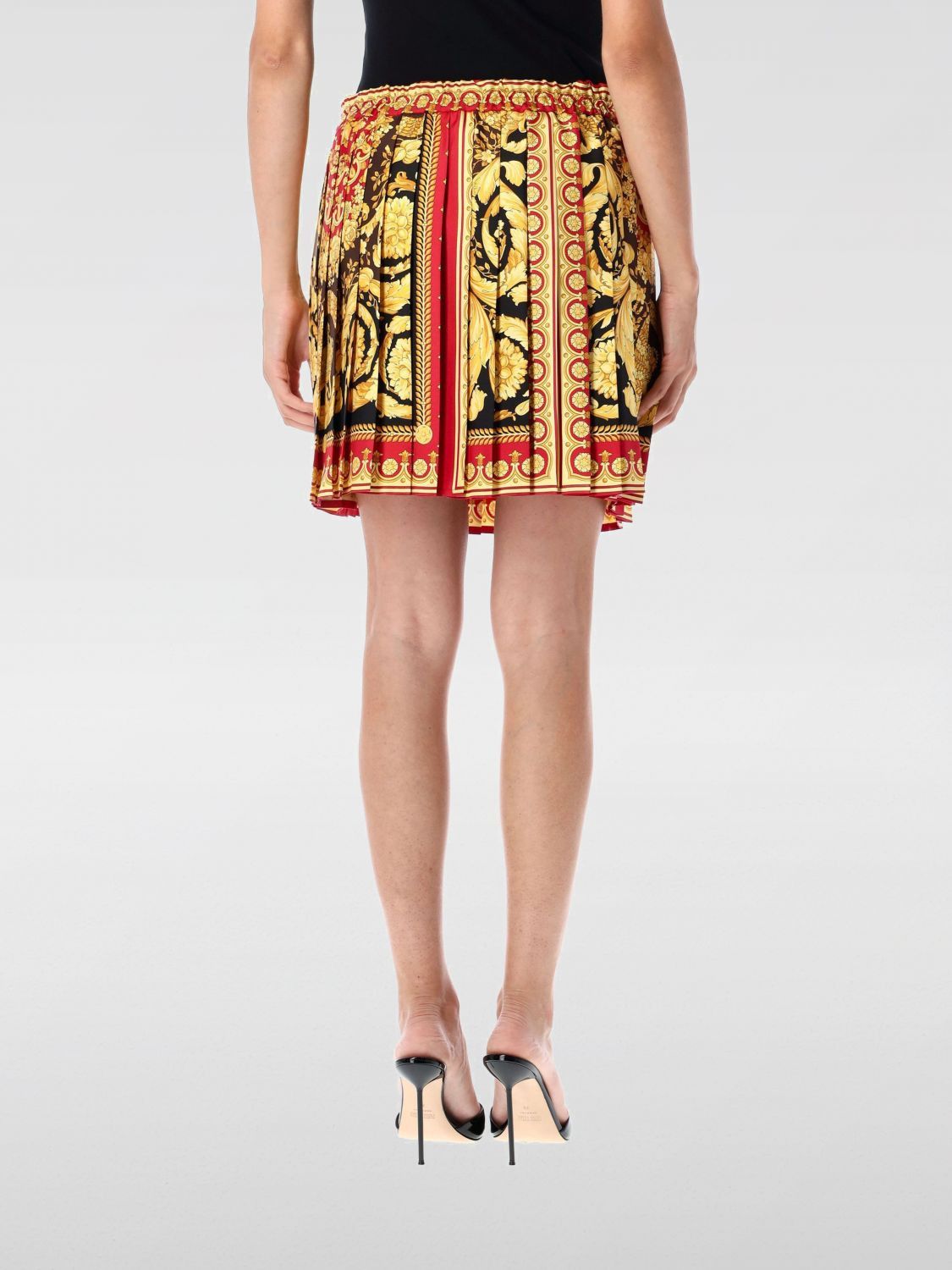 Versace Versace Skirt Woman Gold Size 28" / US 6 / IT 42 - 2 Thumbnail