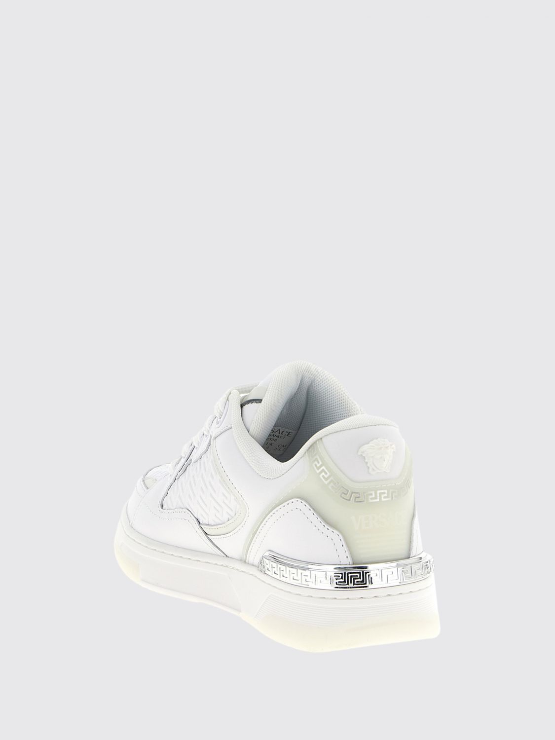 Versace Versace Sneakers Woman White Size US 10 / IT 40 - 3 Thumbnail