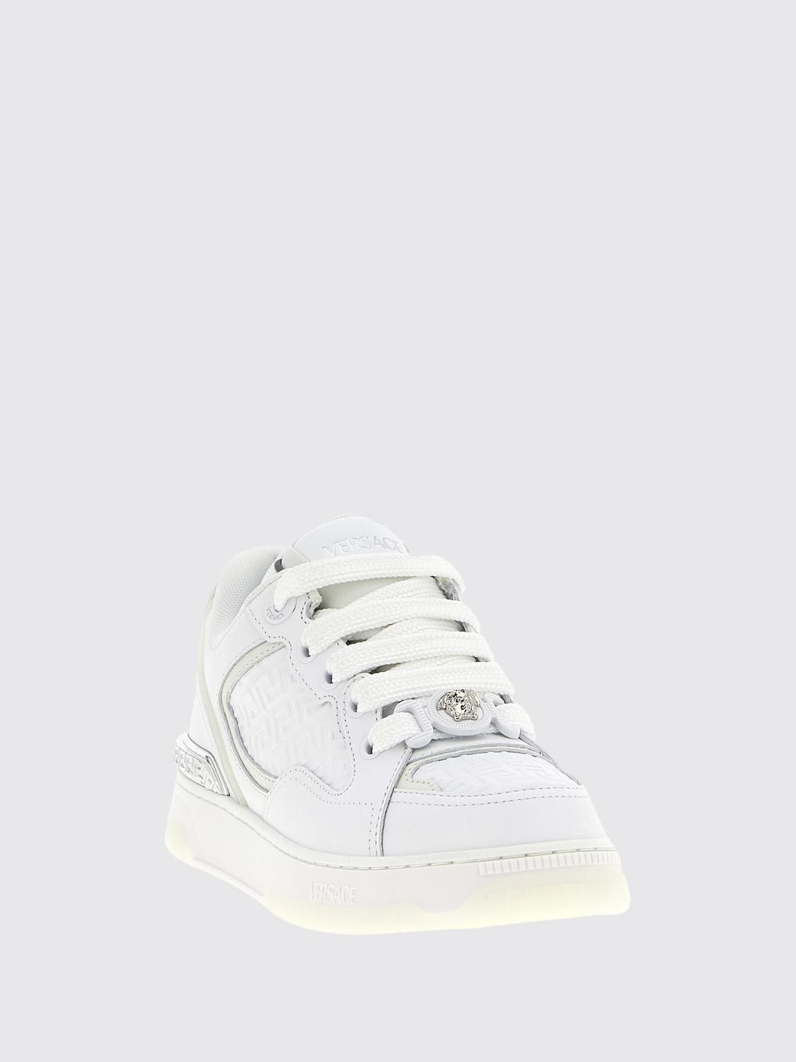 Versace Versace Sneakers Woman White Size US 10 / IT 40 - 2 Thumbnail
