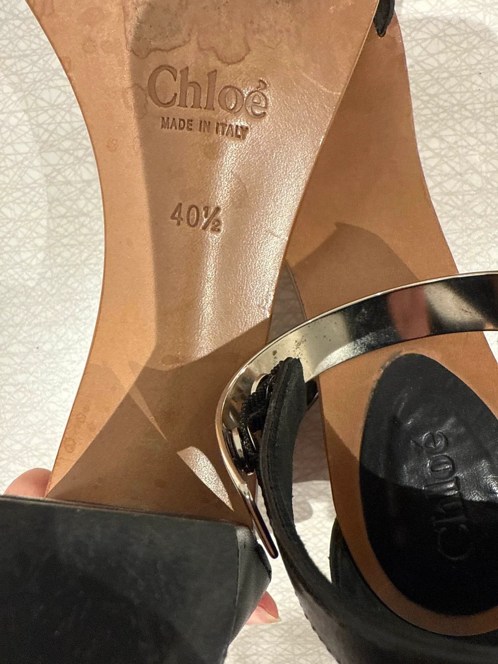 Chloe Chloe Sandals Size US 10.5 / IT 40.5 - 2 Thumbnail