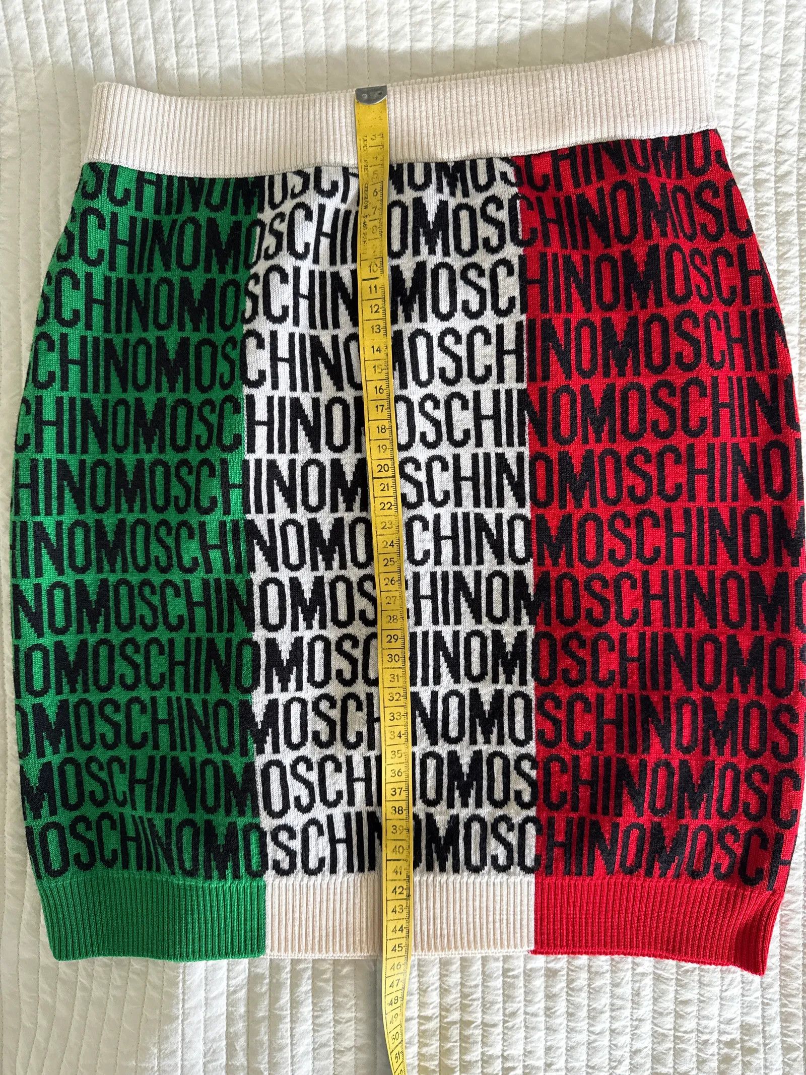 Moschino Moschino Print Skirt Size 27" / US 4 / IT 40 - 4 Thumbnail