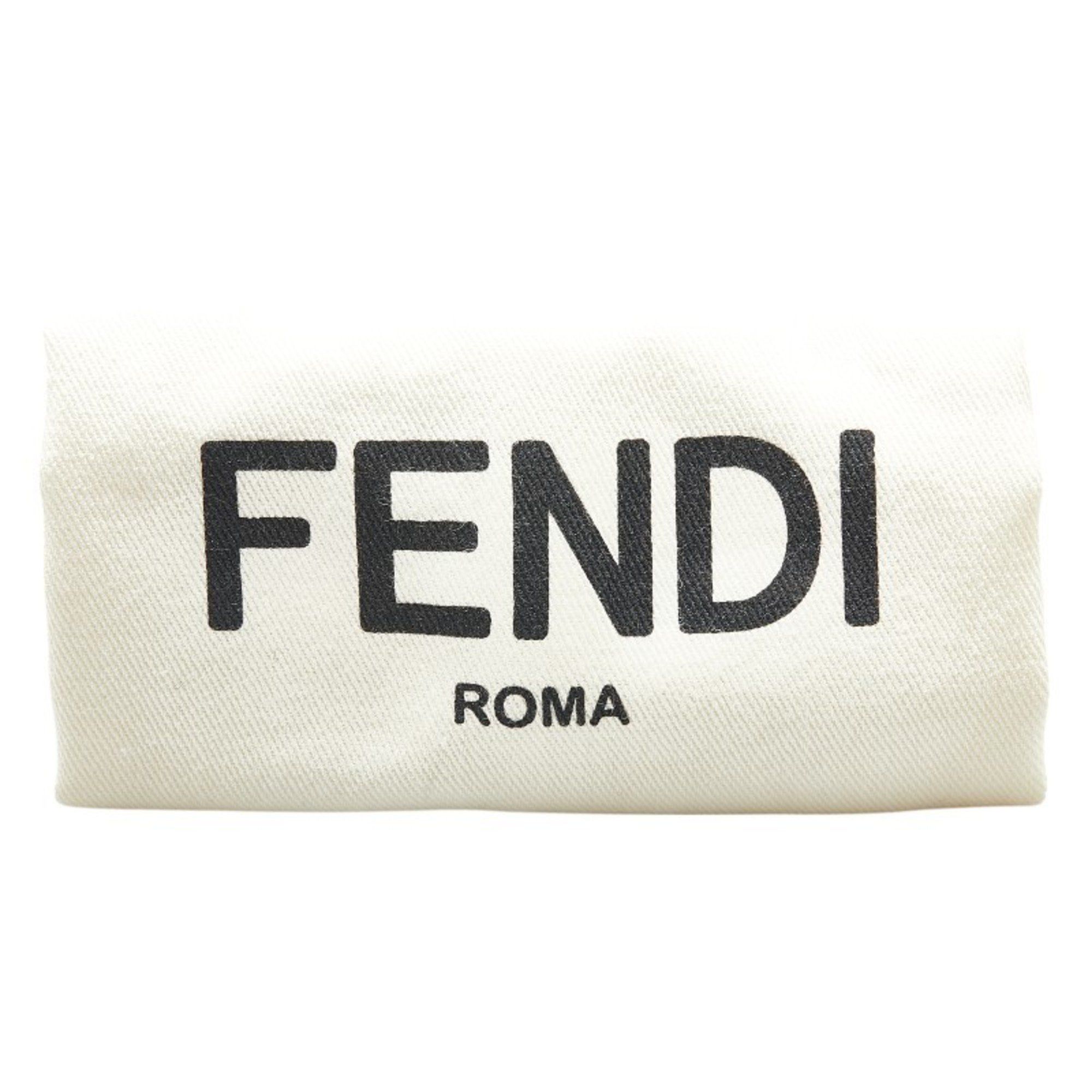 Fendi FENDI Mini Box Charm Keychain 7AR894 Yellow Leather Women's Size ONE SIZE - 8 Thumbnail