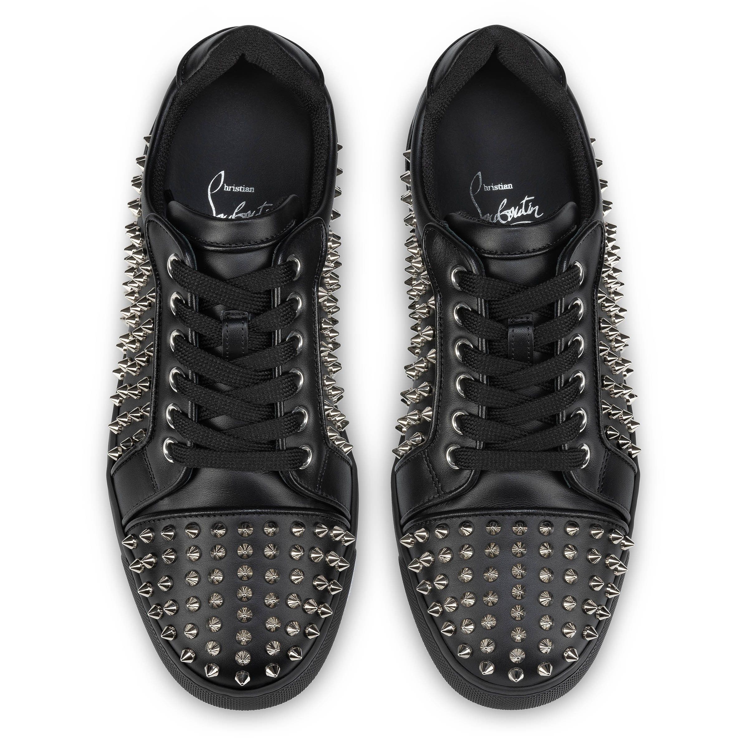 Christian Louboutin vieira night spikes black Size US 7 / IT 37 - 5 Thumbnail