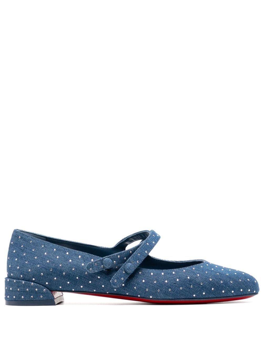 Christian Louboutin sweet jane denim Size US 5 / IT 35 - 4 Thumbnail