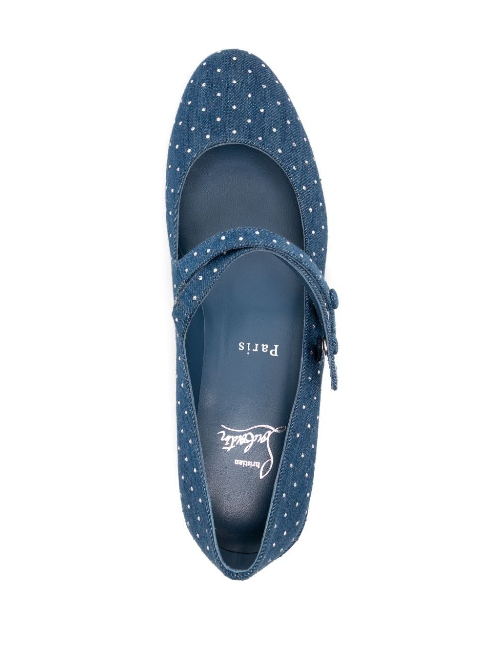 Christian Louboutin sweet jane denim Size US 7 / IT 37 - 3 Thumbnail