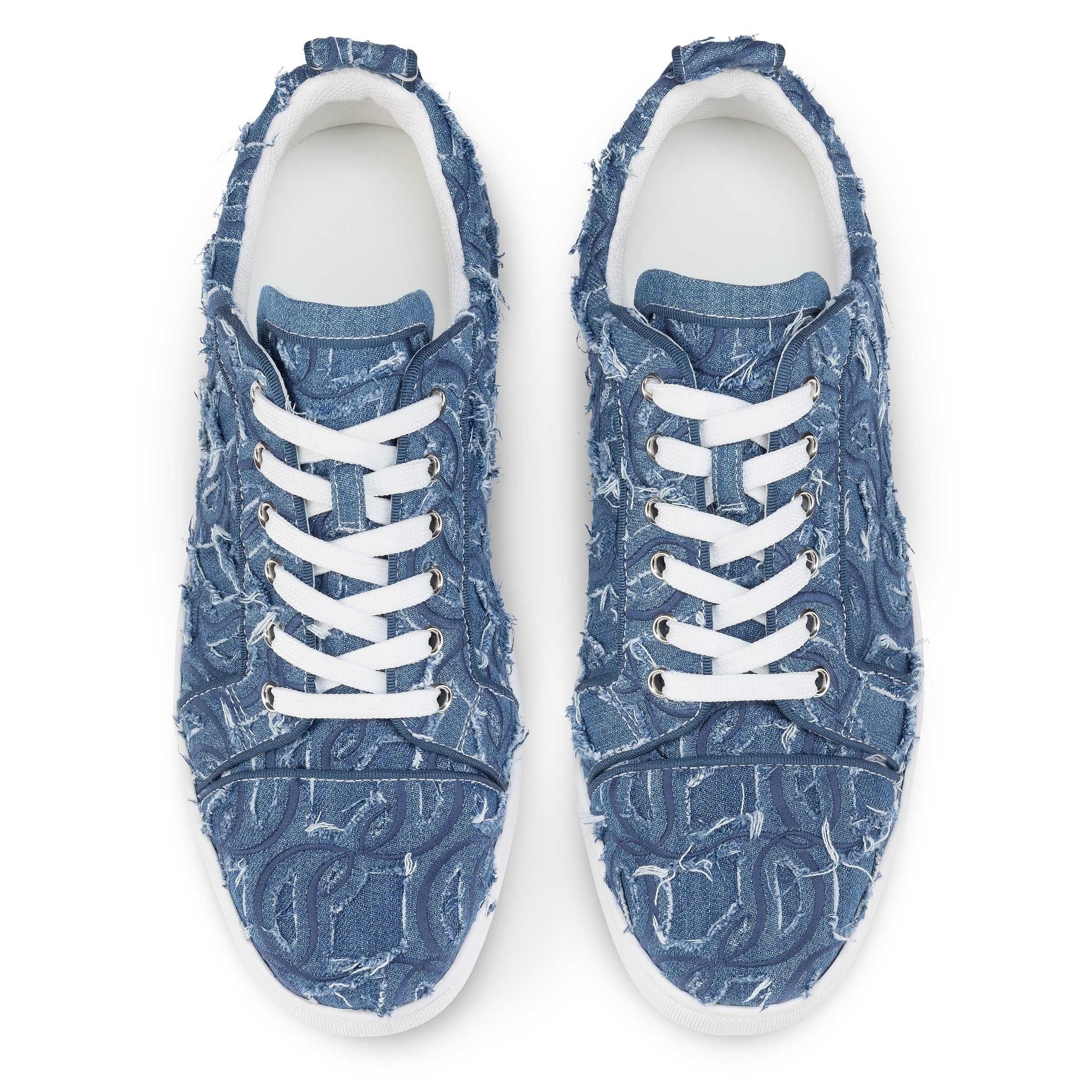 Christian Louboutin louis junior denim Size US 11 / EU 44 - 4 Thumbnail