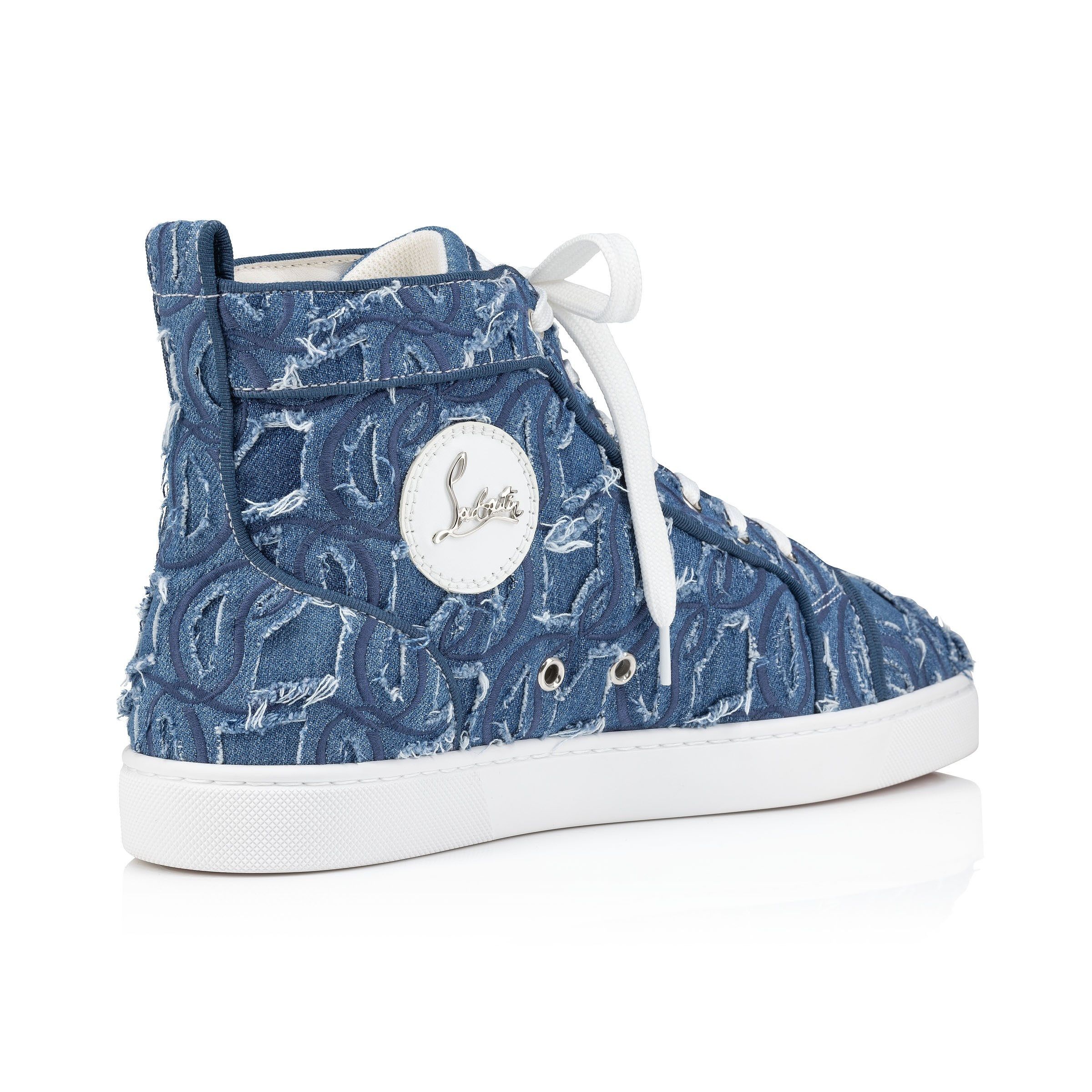 Christian Louboutin louis denim Size US 10 / EU 43 - 4 Thumbnail