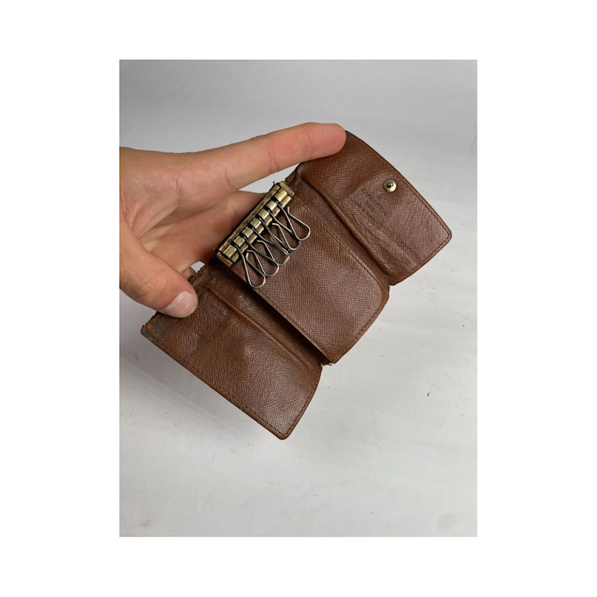 Louis Vuitton Lockme Brown Leather Purse Size ONE SIZE - 3 Thumbnail