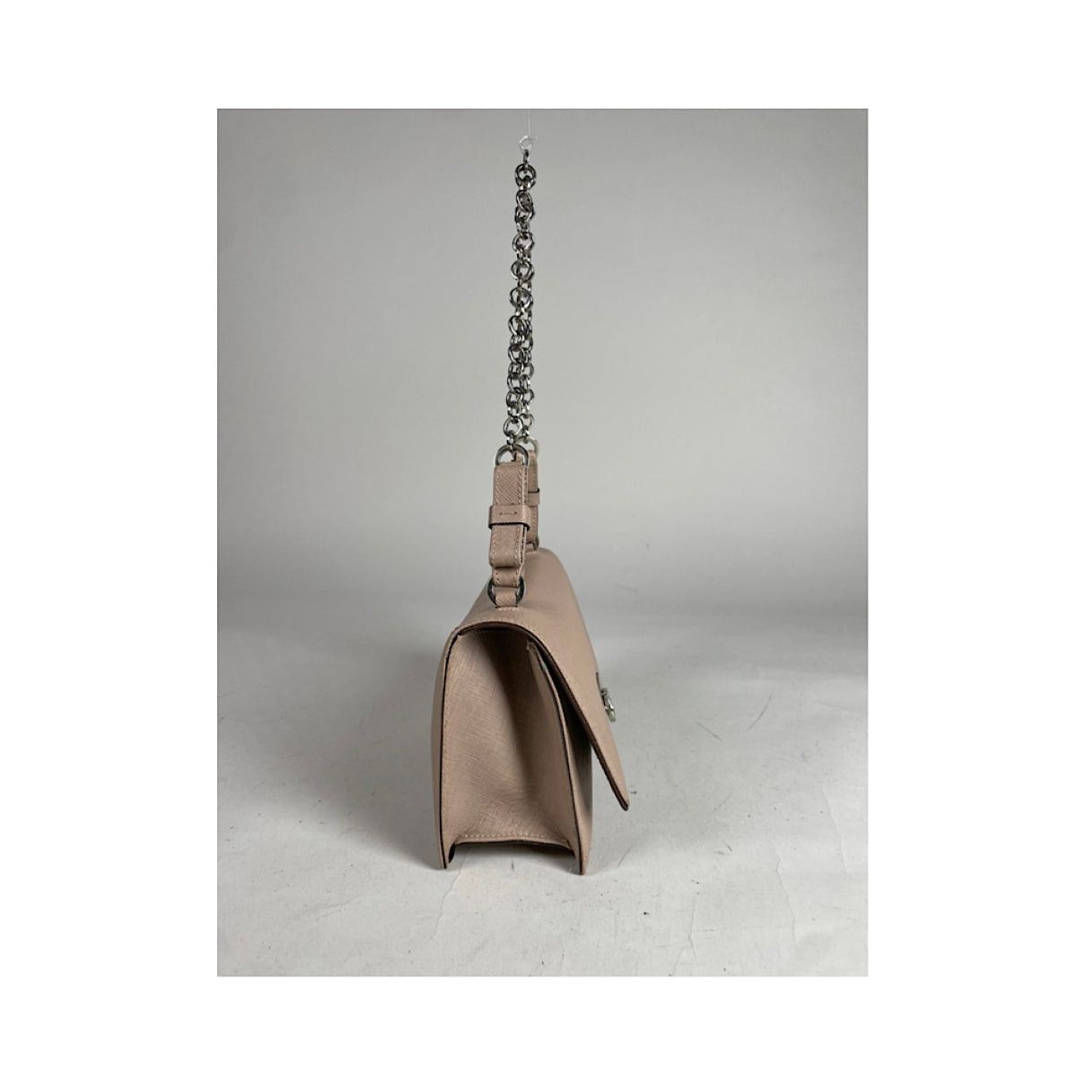 Salvatore Ferragamo Wanda East West Pink Leather Handbag Size ONE SIZE - 4 Thumbnail