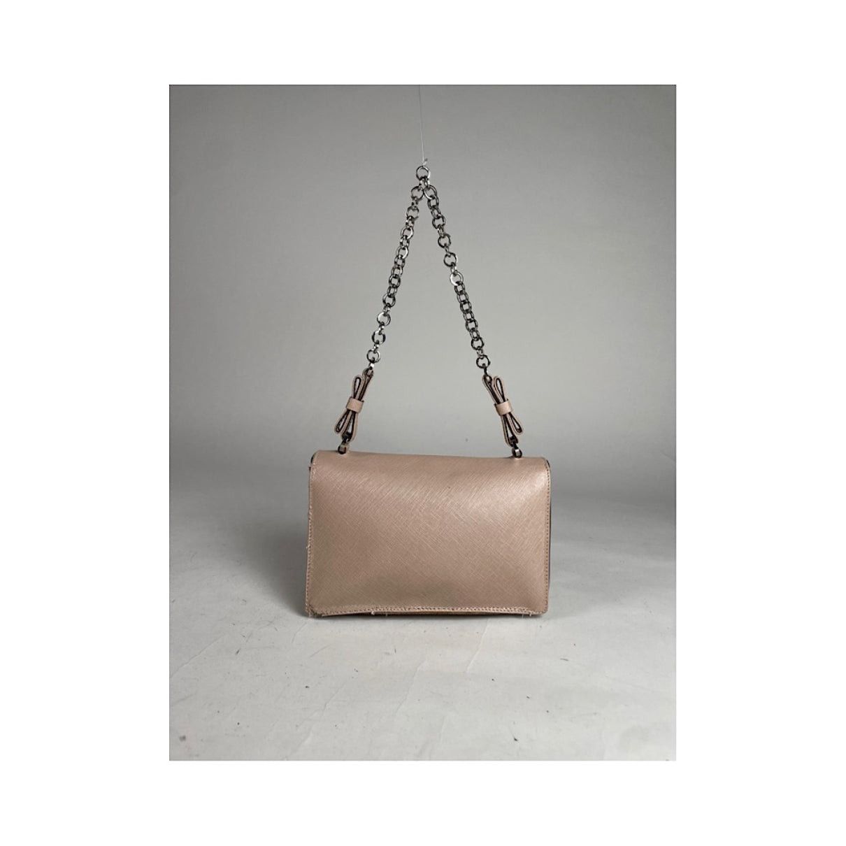 Salvatore Ferragamo Wanda East West Pink Leather Handbag Size ONE SIZE - 3 Thumbnail
