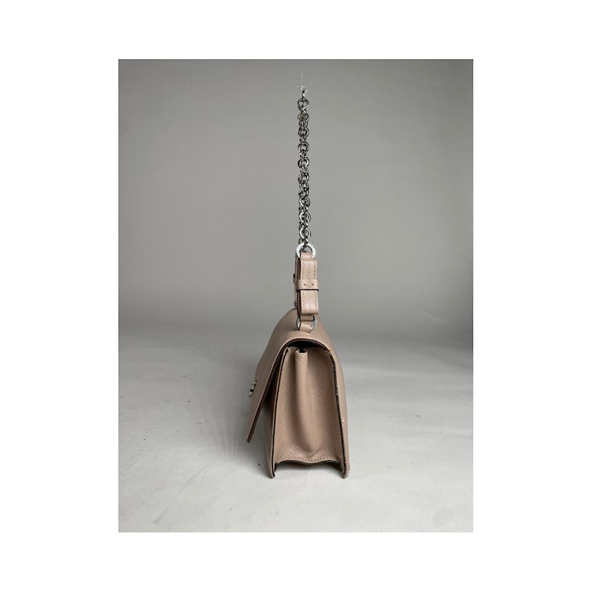 Salvatore Ferragamo Wanda East West Pink Leather Handbag Size ONE SIZE - 2 Thumbnail