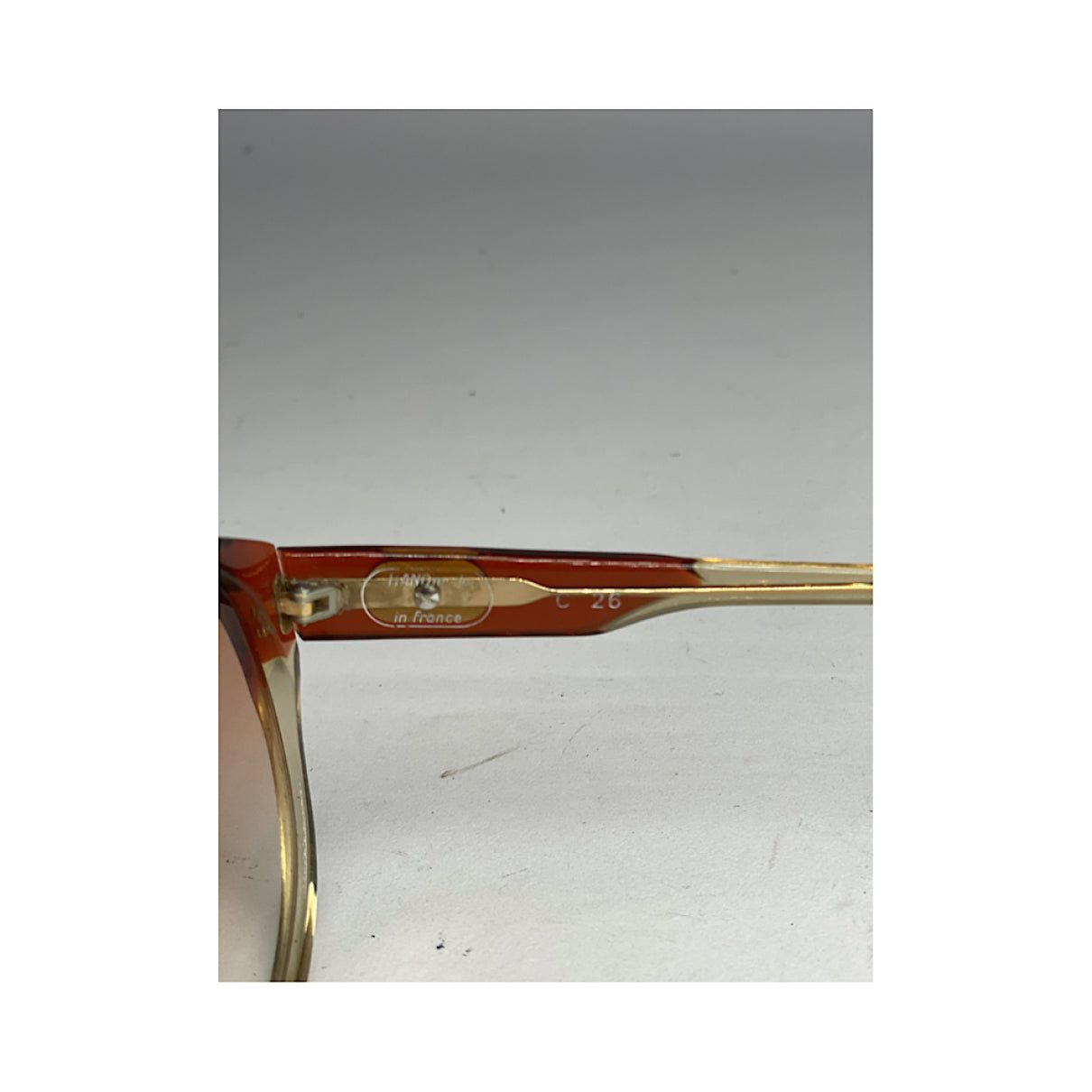 Celine Red Plastic Sunglasses Size ONE SIZE - 5 Thumbnail