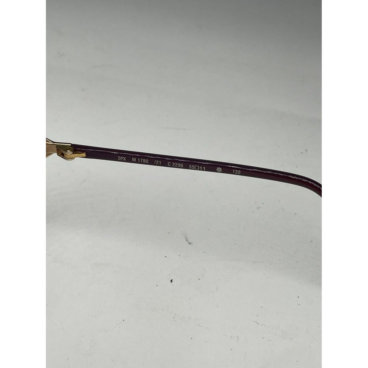 Silhouette Purple Plastic Sunglasses Size ONE SIZE - 2 Thumbnail