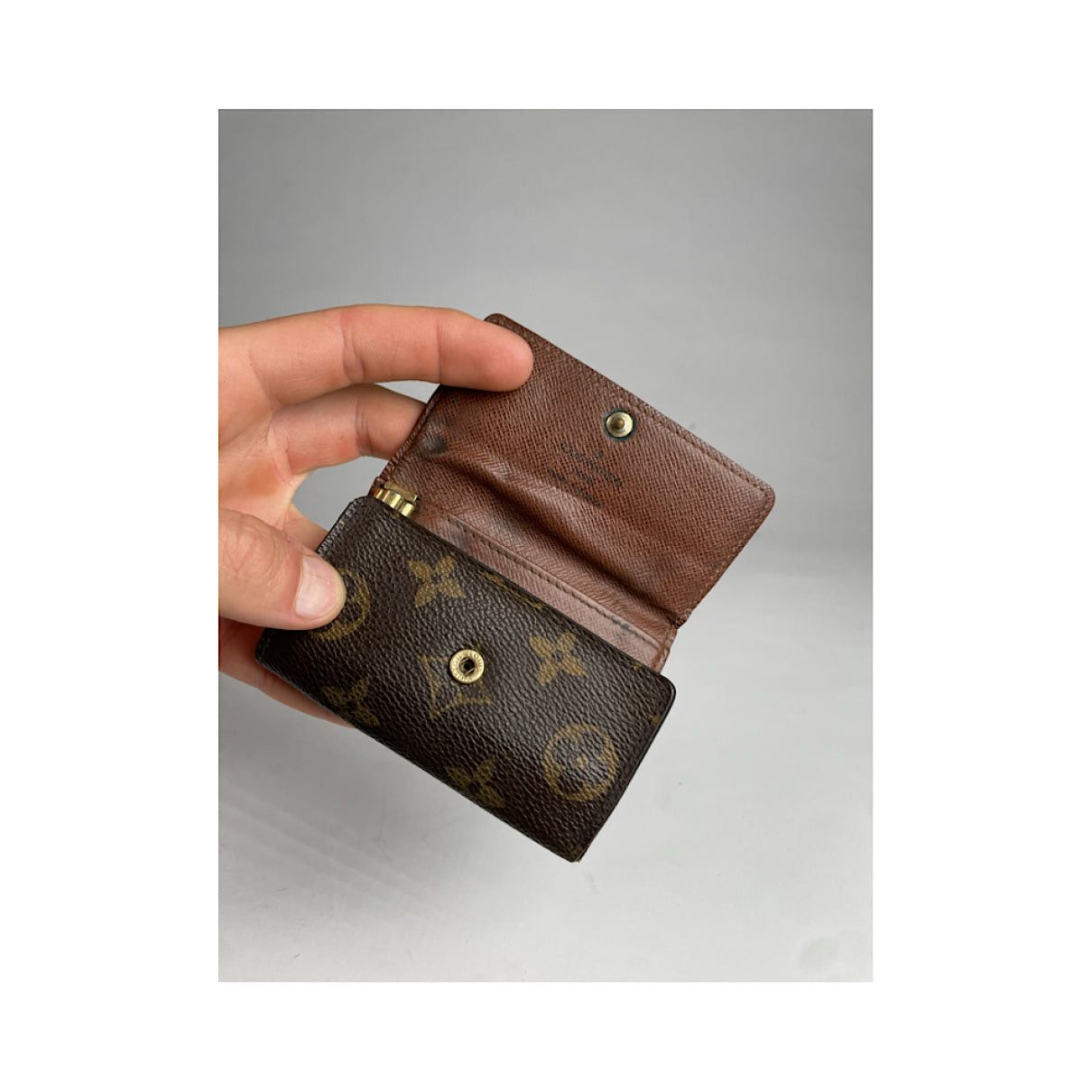 Louis Vuitton Lockme Brown Leather Purse Size ONE SIZE - 3 Thumbnail