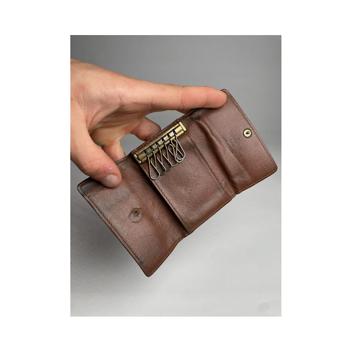 Louis Vuitton Lockme Brown Leather Purse Size ONE SIZE - 4 Thumbnail