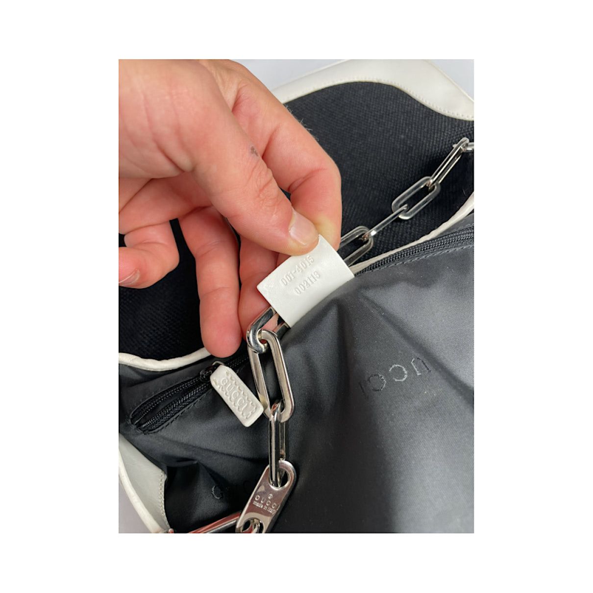 Gucci Jackie 1961 White Patent Leather Handbag Size ONE SIZE - 5 Thumbnail
