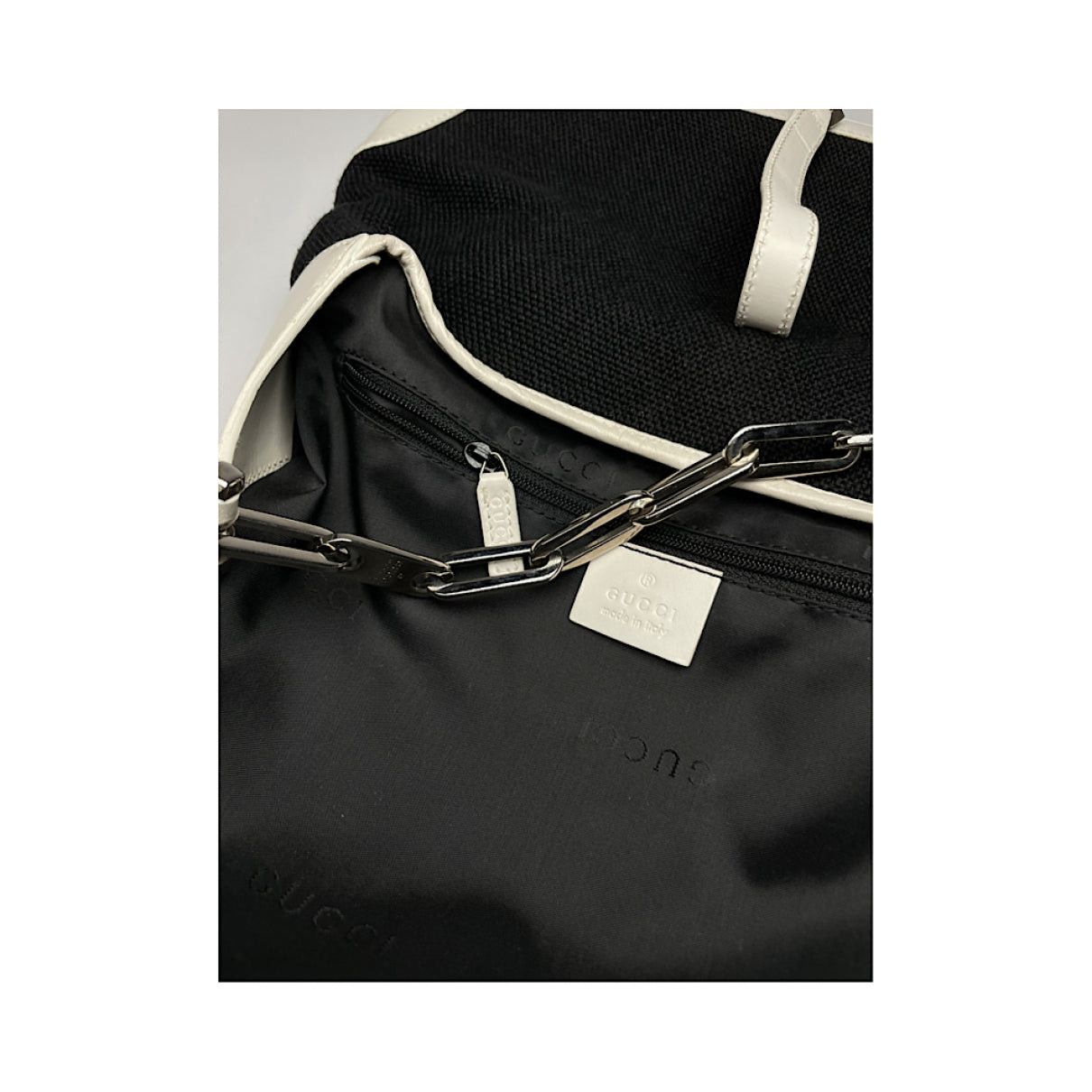 Gucci Jackie 1961 White Patent Leather Handbag Size ONE SIZE - 4 Thumbnail