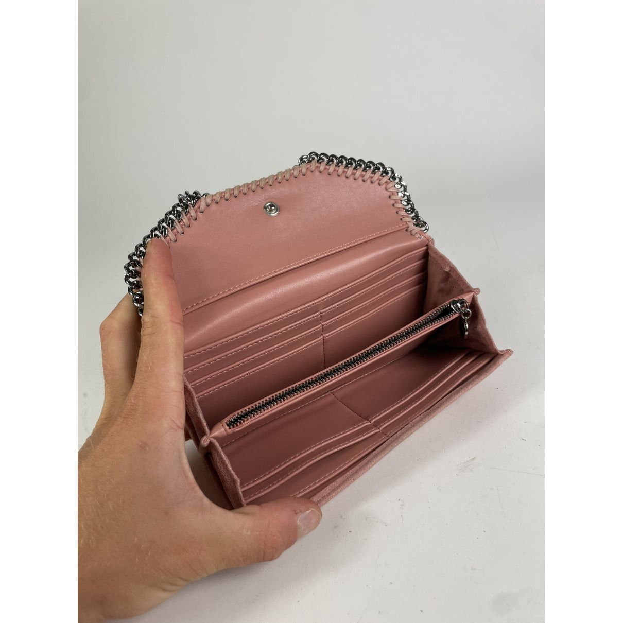 Stella McCartney Pink Leather Wallet Size ONE SIZE - 5 Thumbnail