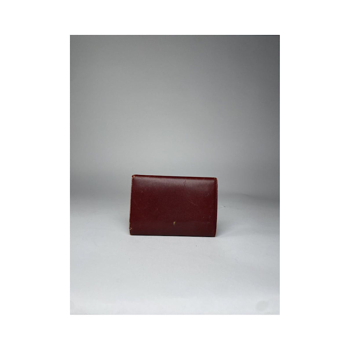 Cartier Burgundy Leather Wallet Size ONE SIZE - 2 Thumbnail