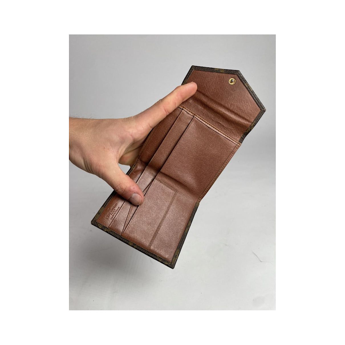 Louis Vuitton Kirigami Brown Leather Wallet Size ONE SIZE - 5 Thumbnail