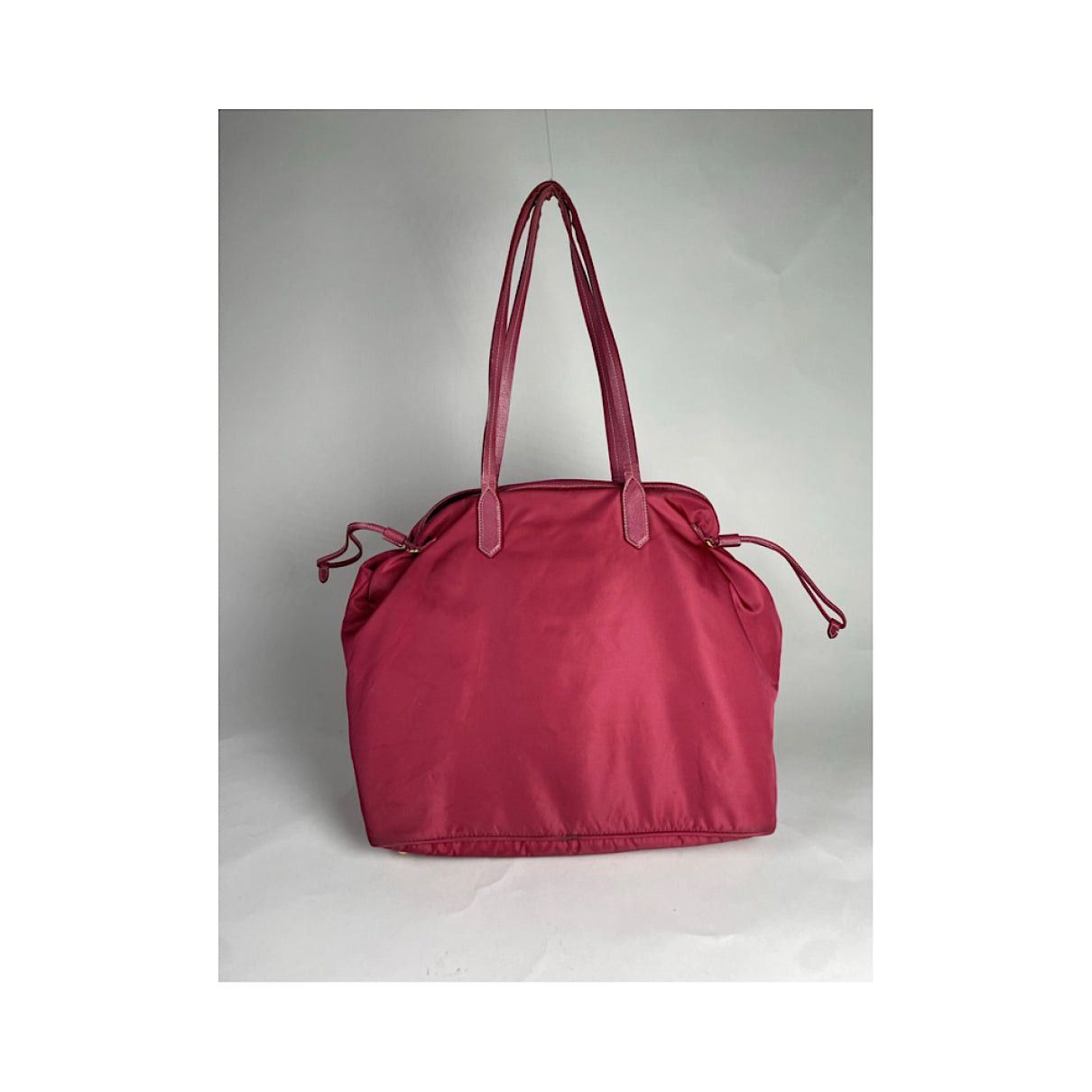 Prada Diagramme Pink Polyester Handbag Size ONE SIZE - 5 Thumbnail