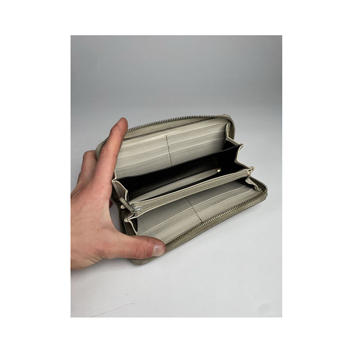 Gucci Horsebit 1955 Beige Leather Wallet Size ONE SIZE - 3 Thumbnail