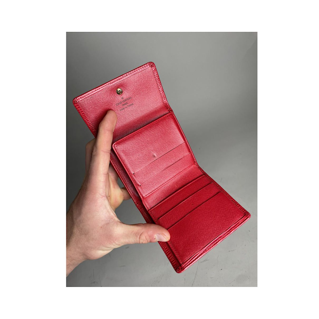 Louis Vuitton Capucines Red Leather Wallet Size ONE SIZE - 5 Thumbnail