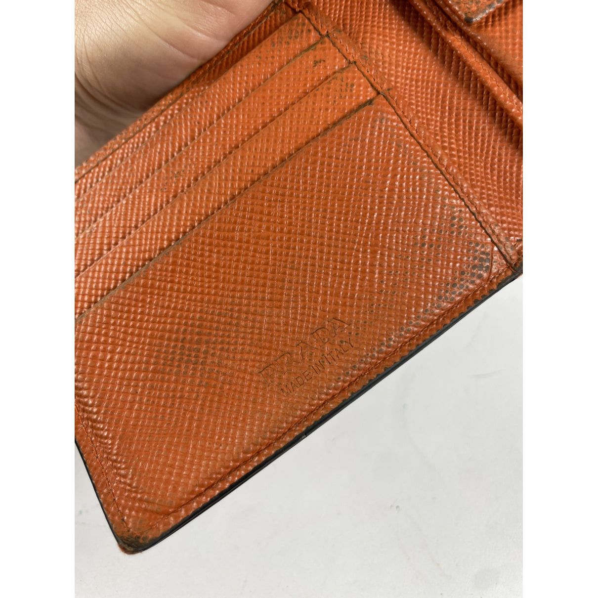 Prada Navy Leather Small Bag Size ONE SIZE - 5 Thumbnail
